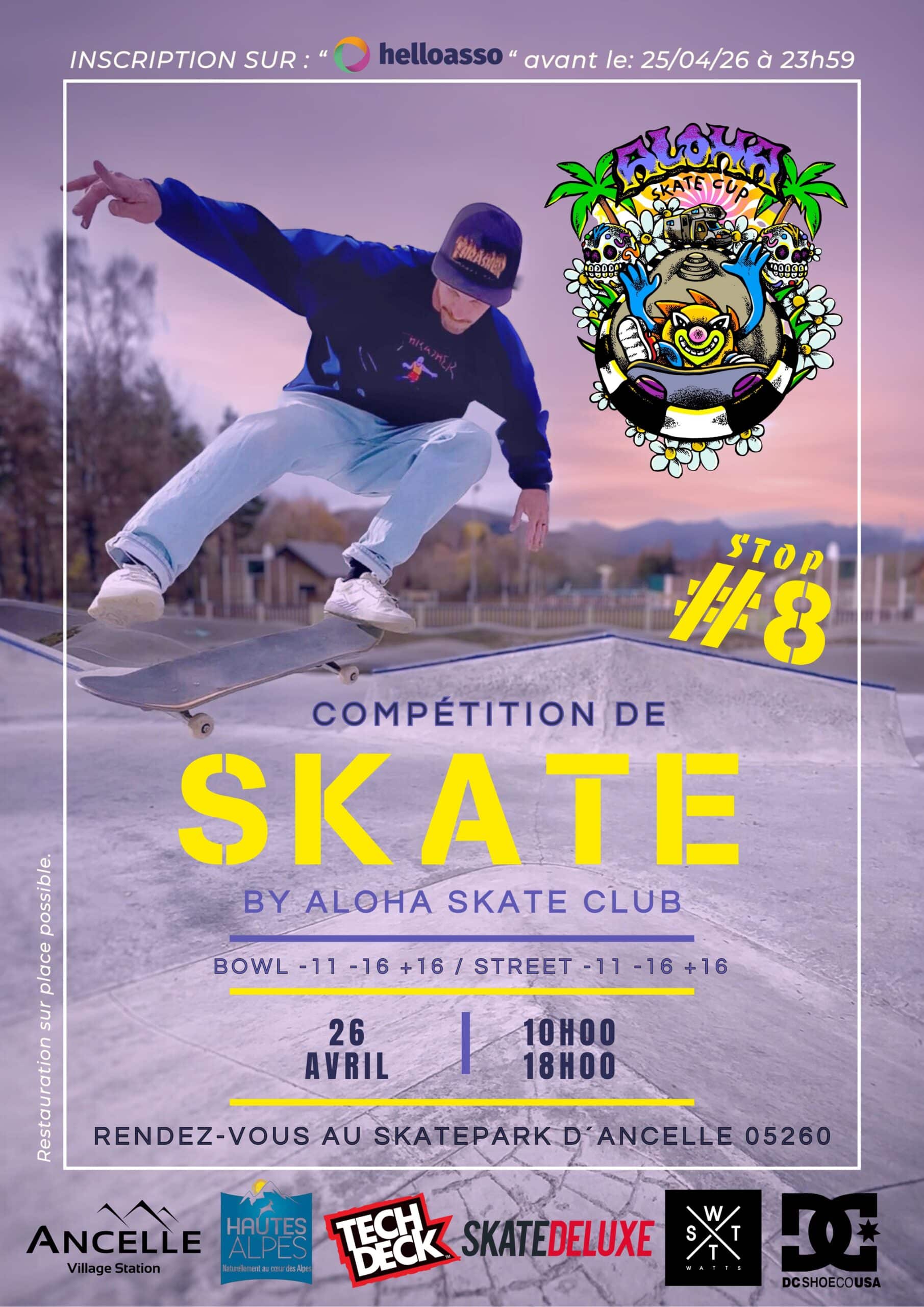Compétition de Skate_Ancelle Ancelle Mairie Champsaur Valgaudemar Hautes Alpes Ancelle Station