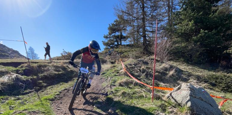 Initiation VTT enduro Ancelle Mairie Champsaur Valgaudemar Hautes Alpes Ancelle Station