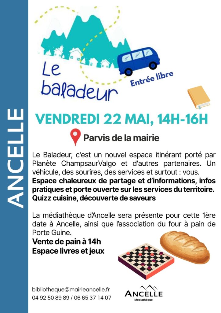 Le Baladeur_Ancelle Ancelle Mairie Champsaur Valgaudemar Hautes Alpes Ancelle Station