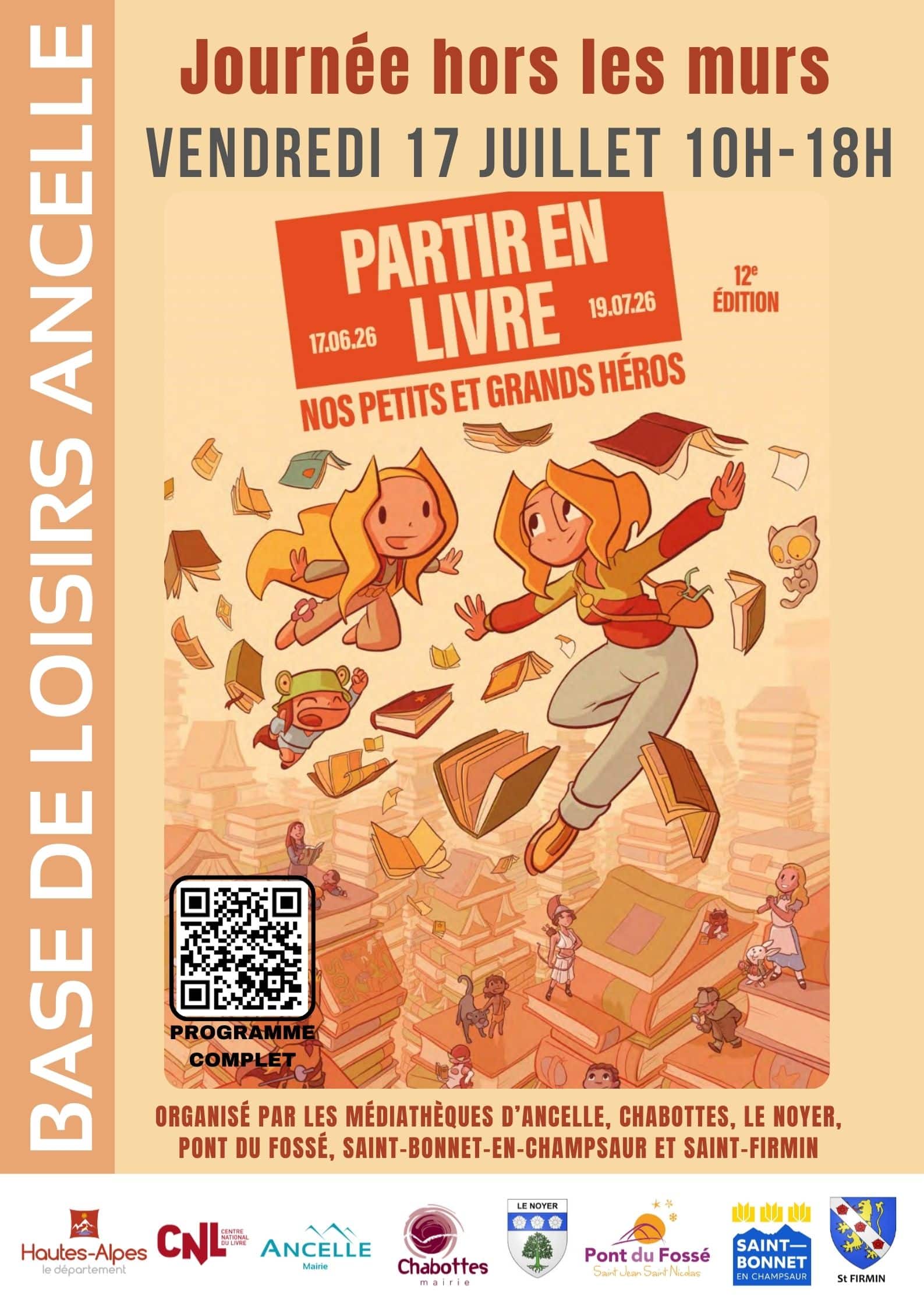 Partir en livre 2026 Ancelle Mairie Champsaur Valgaudemar Hautes Alpes Ancelle Station
