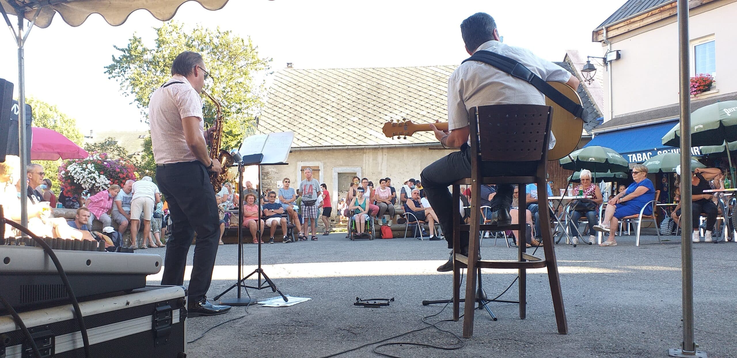 Musique au village Ancelle. Ancelle Mairie Champsaur Valgaudemar Hautes Alpes Ancelle Station