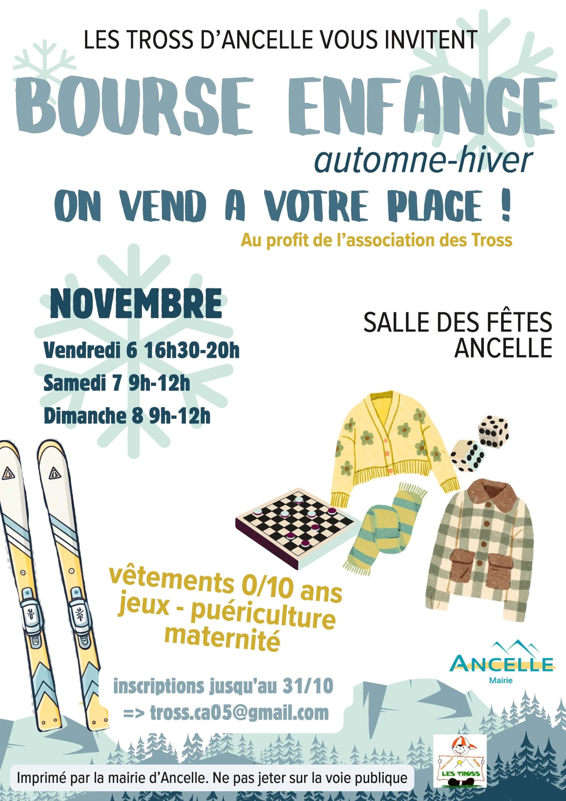 Bourse petite enfance_Ancelle Ancelle Mairie Champsaur Valgaudemar Hautes Alpes Ancelle Station